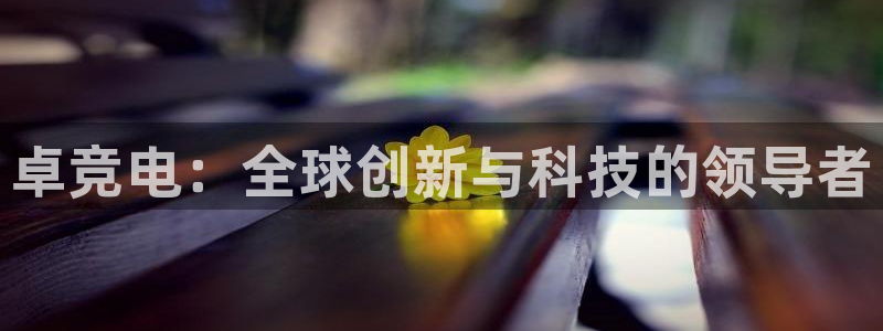 乐竞电竞竞猜官网：卓竞电：全球创新与科技